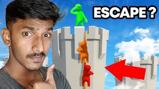Escape from prison (Human Fall Flat) Tamil Gameplay - Fun Gameplay - Sharp Tamil Gaming
