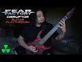 Fear factory  disruptor official guitar playthrough