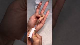 How to do sweater nails #gelnails #diynails #sweaternails #nailshort#nailart