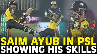 Saim Ayub Showing His Skills | Classy Innings Against Quetta | HBL PSL 2023 | MI2A