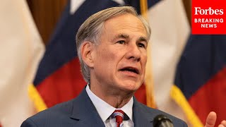 Texas Governor Greg Abbott Signs 