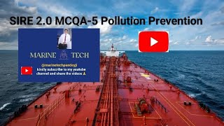 SIRE 2.0 MCQA-5 Pollution Prevention #shipping #ship #youtube #viral #sea #ships #marinetechpandeyji