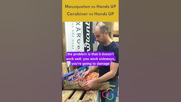 carabiner vs Hands UP #hexarope #treerigging #precisiontreefelling #treeclimbing