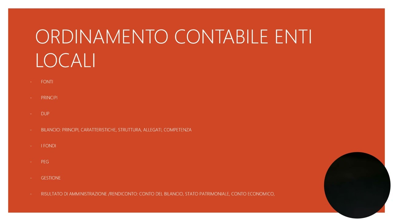 ORDINAMENTO ENTI LOCALI - introduzione generale/riassunto