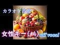 【カラオケ音源】 【米津玄師】 【女性キー】 こころにくだもの キー + 4
