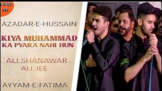 pakistani noha kia may muhammad ka piyara nahi hoon pakistani noha kia may muhammad ka piyara nahi hoon