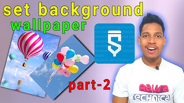 part-2 Set screen wallpaper app activity sketchware Hindi tutorial/Aaura Technical