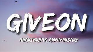 Heartbreak Anniversary - Giveon (Lyrics)