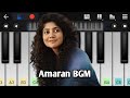Amaran - Sai Pallavi BGM | Easy Piano Tutorial