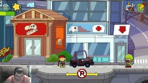 Lets Play Scribblenauts Unlimited pt.1-Tutorial and  Capital city[Gameplay and Commentary]