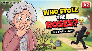 Who Stole the Roses?🔍| Learn English with a Funny Family Story! screenshot 4