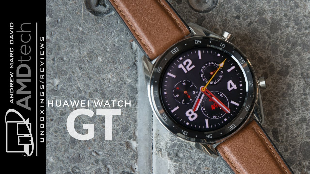 Suri Utålelig Forfalske Huawei Watch GT: The Fitness Smartwatch with Epic Battery Life - YouTube