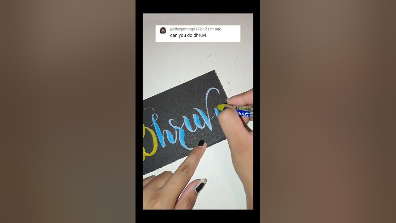 dhruvi-name-calligraphy-beginners-reelitfeelit-reels-brushpen