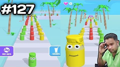 #127Juice Run-3D Max Level Gameplay Walkthrough (Android-iOS)#shorts #juicerundandriod #sew