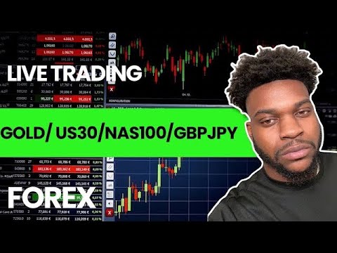 Forex Live Trading ( GOLD US30 NAS100 SPX500 GBPJPY) London And New York Session | January 30th 2023