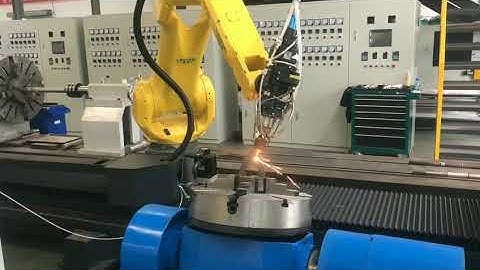 Laser Cladding Machine Test Samples - Odd Shape Laser Cladding with positioner