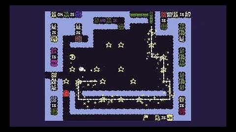 Baba Is You Custom Level: Helpful Lines