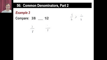 Saxon Math - 76 (4th Edition) - Lesson 56: Common Denominators, Part 2