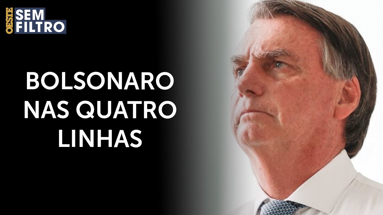 Bolsonaro rebate narrativa do golpe e lembra que sempre jogou dentro das quatro linhas | #osf