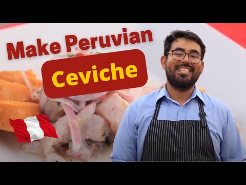 How To Make The Best PERUVIAN CEVICHE (AND PISCO SOUR!)