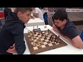 GM Andrey Esipenko - GM Viktor Erdos, Blitz chess, Grunfeld defense