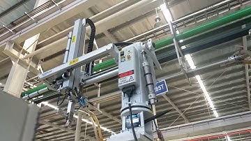 Sprue Picker Swing Arm Robot | Injection Molding Machine | Robotic arm | Molding