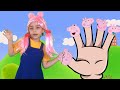 Finger Family and Jheny | kids Nursery Rhymes and Kids Songs | The Peppa Pig and Jheny Kids