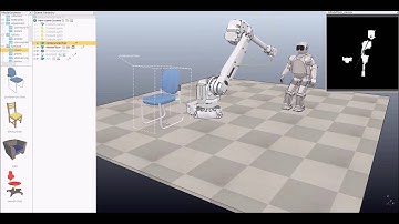 Robotics Simulation: Infinite Floor in V-REP