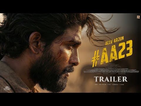 AA 23 First Look Trailer Icon Star Allu Arjun Deepika Padukone Nagarjuna FanMade Ai 