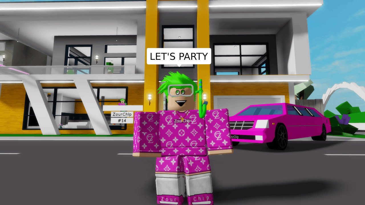 I HOSTED a HOUSE PARTY in Brookhaven RP! (Roblox) - YouTube