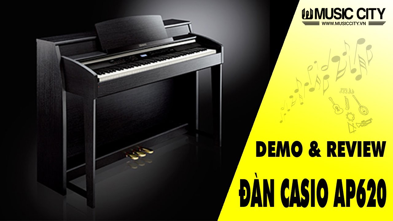 Demo Đàn Piano Casio AP-620 - Music City