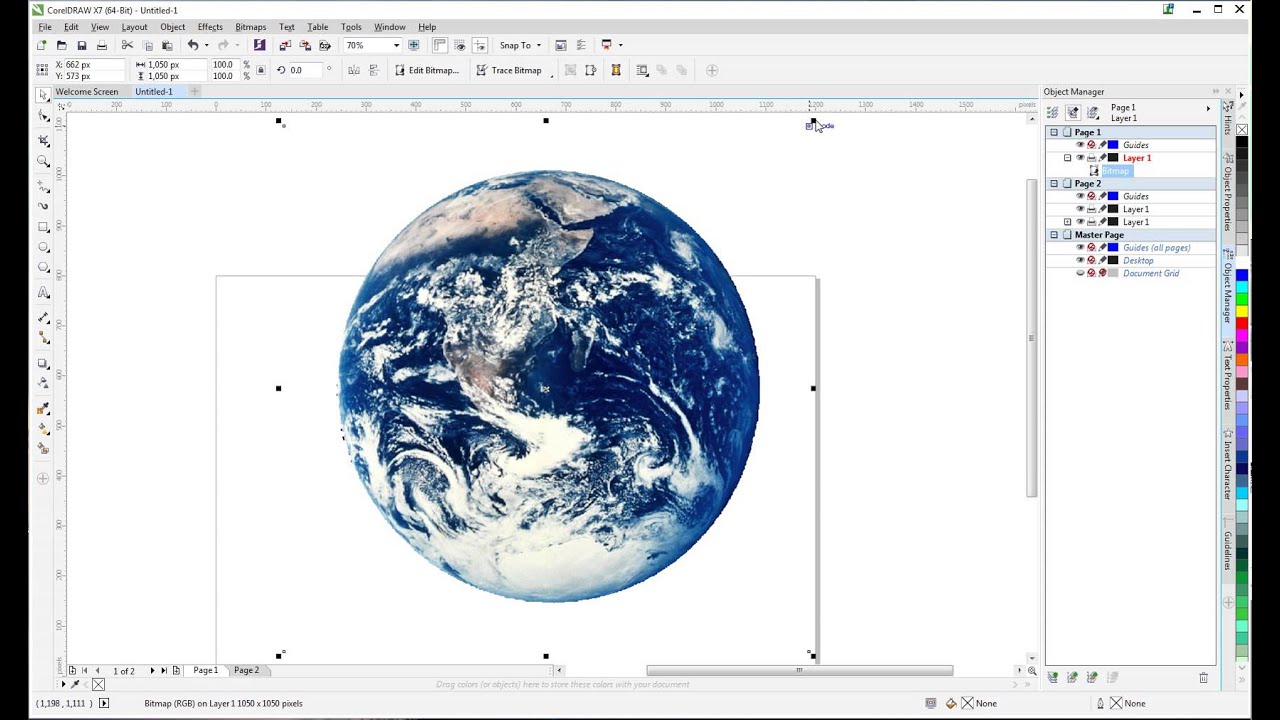 Corel Draw Tutorials for CorelDraw Mirrored Effect YouTube