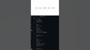 Create animated navigation bar with hover effect #html #coding #css