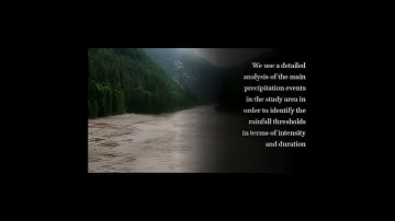 Critical rainfall thresholds for triggering shallow landslides in the Serchio River V... | RTCL.TV