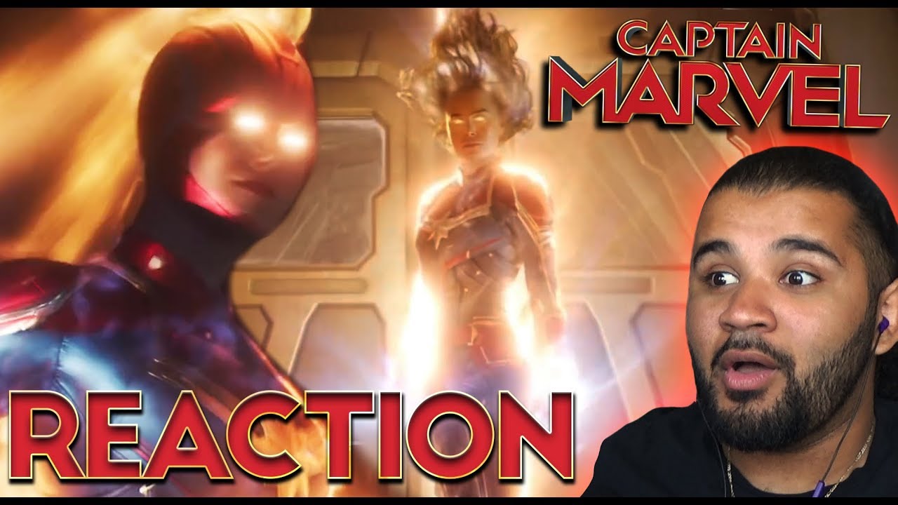 Captain Marvel Official Trailer 2 Reaction YouTube