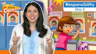 Learn with Ms. Lauren: 'Responsibilities' | Day 2 | Preschool Learning, Singing & Fun in ABCmouse 🎤