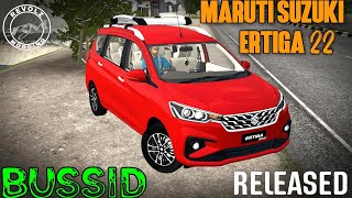 2022 MARUTI SUZUKI ERTIGA Car Mod For BUSSID Released BY REVOLZ MODDING screenshot 4