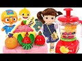 Pinkfong, Baby Shark~! Let's make delicious Fruit Shaved Ice with Kongsuni blender! | PinkyPopTOY