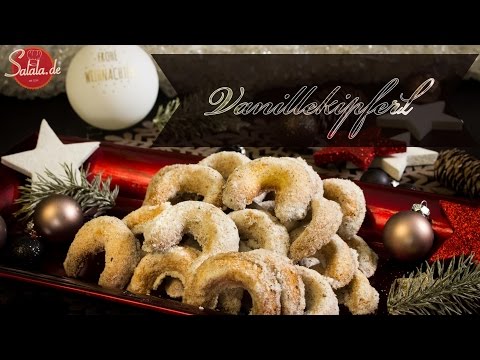 Vanillekipferl - Extra zart und mürbe - Zergehen auf der Zunge 😋 - Weihnachtsplätzchen Rezept. 