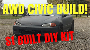 Awd Honda Civic Rear trailing arms : S1 Built DIY Kit