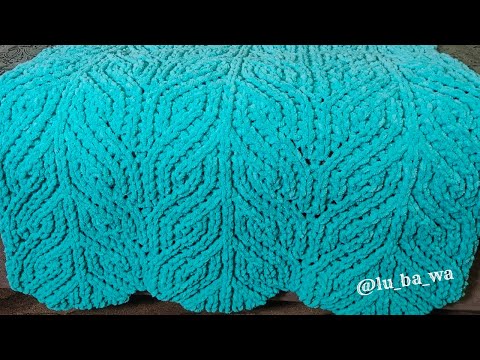 Плюшевый Детский Плед из Alize Puffy Fine Ombre Batik. Схема нового узора. Плюшевый Детский Плед из Alize Puffy Fine Ombre Batik. Схема нового узора.