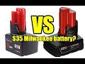 Testing a $35 Replacement Milwaukee Battery - 12 Volt M12