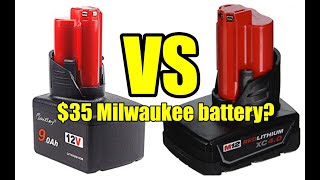 Testing a $35 Replacement Milwaukee Battery  12 Volt M12