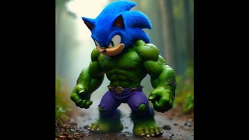 Sonic Hulk #vfx #motion #digitalcinematography #ai #animation #shorts #arkatech#runwayml #minimax