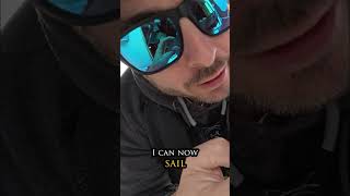 Boat Electrician Fails: Sailing in Reverse! - New Video on the channel! #shorts #sailing