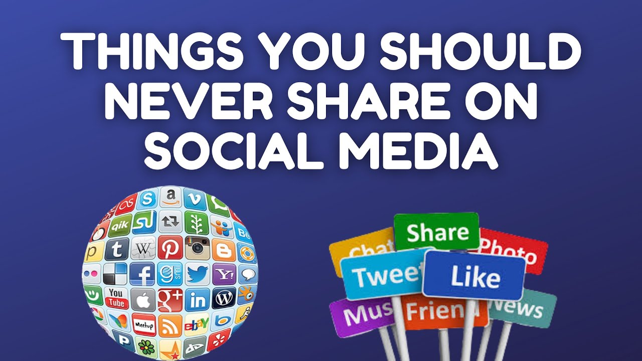 THINGS YOU SHOULD NEVER SHARE ON SOCIAL MEDIA / ALREY PAULO - YouTube
