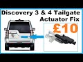 Land Rover Discovery 3 4  Rear Trunk / Tailgate Actuator Fix for £10 ! LR3 LR4