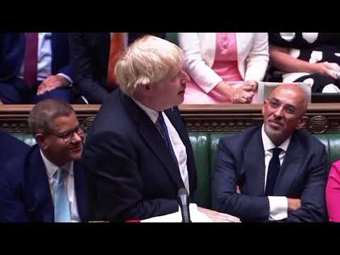 El "hasta la vista, baby" de Boris Johnson que se ha vuelto viral. As&iacute; se ha despedido el Premier