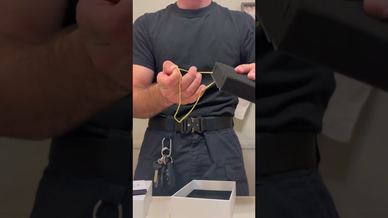 Jaxxon 14K Gold 2.5 mm necklace unboxing