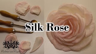 Making A Hand Tooled Silk Rose | Rockstars and Royalty